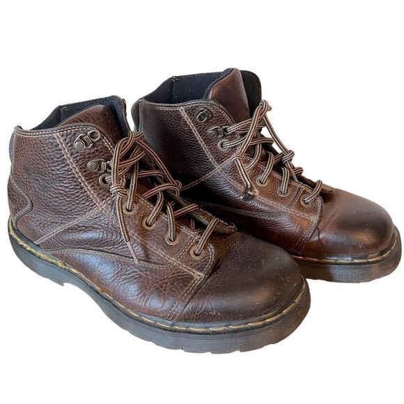Vintage Dr Martens Y2K Original Made in England Leather Thick Sole Boot Men’s 10 main image 5